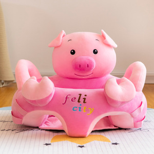 Sofà di peluche a forma di animale morbido giocattolo imbottito per il bambino - Product Image 6