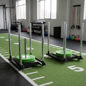 KUNFU-Luge à traction et à poussée en acier pour compétition de fitness, équipement commercial - Product Image 1