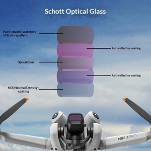 <span class=keywords><strong>Kit</strong></span> de Filtros de Lente Anti-Contaminación de Luz UV CPL ND PL Star para Fotografía Aérea con Dron <span class=keywords><strong>DJI</strong></span> <span class=keywords><strong>Mini</strong></span> 4 <span class=keywords><strong>Pro</strong></span> - Product Image 4