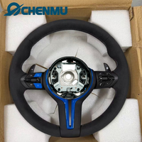 Volant de voiture entièrement en daim pour BMW M M3 M5 M6 F20 F21 F06 F07 F10 F11 F12 F13 F30 F32 F80 F87 F01 F18 F42 F25 F39 F46 F52