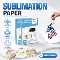 Produit en promotion : Papier de transfert thermique pour sérigraphie, papier pour presse à chaud pour gobelets et t-shirts