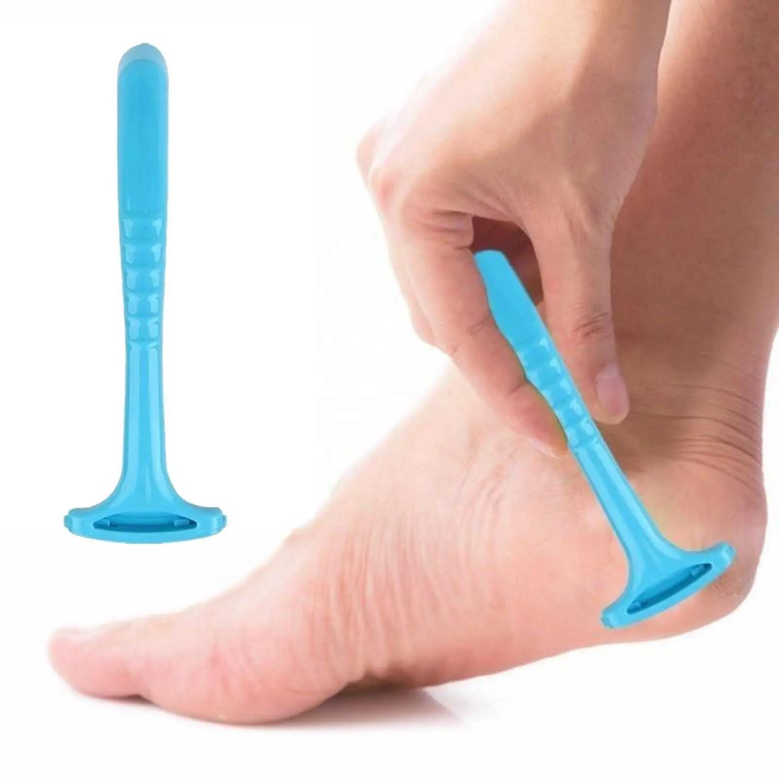 Grattoir de pied coréen pour enlever la peau morte Tondeuse à talon domestique pour enlever les callosités Grattoir pour gratter les poils des jambes