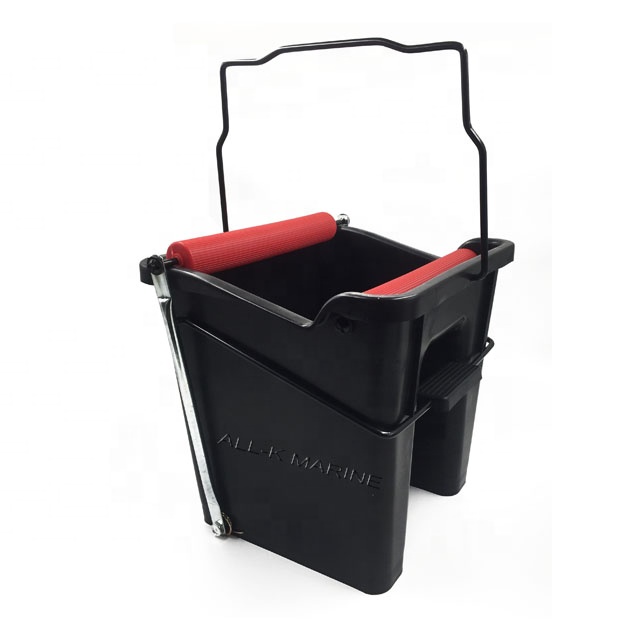 174280 Heavy Duty Marine Use Foot Pedal Wringer Mop Buckets