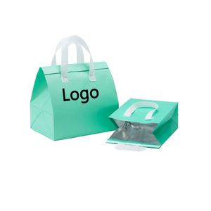 Reusable Insulated Carrier Aluminum Foil Delivery Thermal Waterproof Take Away Cake Cooler Bag - Product Image 1