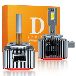ไฟหน้า LED ซีรีส์ D รุ่น D1S D2S D3S D4S D5S D8S หลอดไฟหน้า LED กำลังสูง 3 ท่อทองแดง สว่างพิเศษ D3s LED D1s LED - Product Image 1