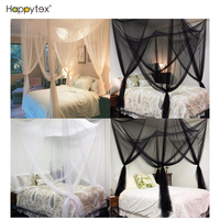 Moustiquaire de luxe rectangulaire, pour chambre à coucher, en Polyester, accessoire d'extérieur, taille King/Queen Size, vente en gros