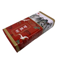 Boîte en métal vide de qualité supérieure pour aliments de luxe, boîte hermétique, boîte de rangement pour café, épices, boîte à thé carrée