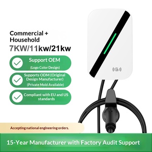 Estación de Carga para Vehículos de Nueva Energía, Carga Rápida de 7kW 32A 220V, <span class=keywords><strong>Pistola</strong></span> de Carga CA Doméstica Modelo S10-11 - Product Image 2