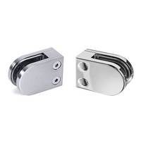 Support d'angle de fixation pour étagères, support de table en acier inoxydable, support de rail d'étagère, support de verre pour usages variés