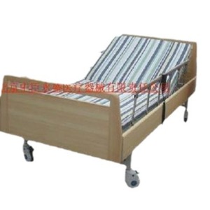 Cama de enfermería manual de madera Nakatomi con barandilla para uso doméstico y médico - Product Image 5
