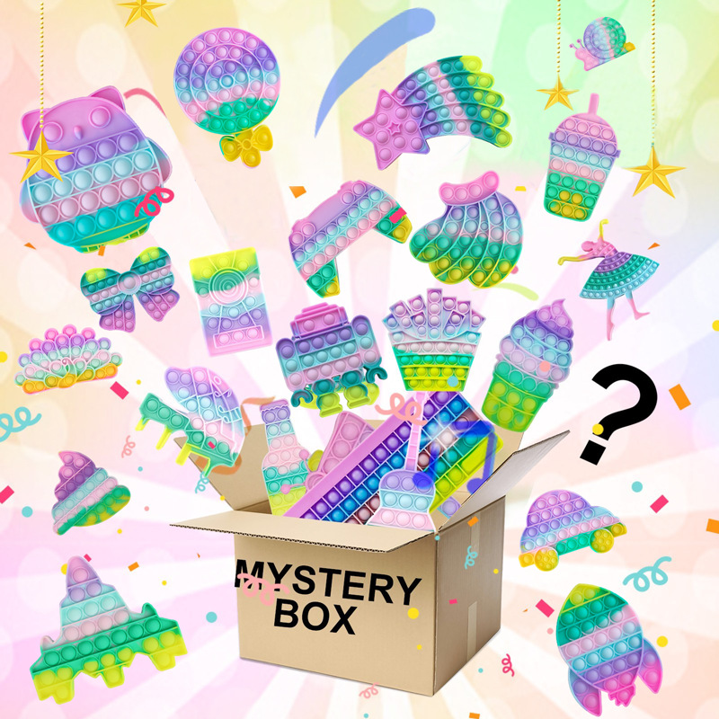 Лидер продаж на Amazon, популярная игра, Радужный макарон, пузырьковый пузырь, игрушки-антистресс, игрушки-антистресс