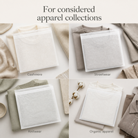 Bolsa de Celofán Glassine con Logotipo Personalizado, Impresión Precisa en Ambos Lados para Diseño de Marca, para Marcas de Moda Premium