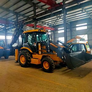 Machinerie de terrassement multifonctionnelle, pelle rétrocaveuse à quatre roues de 85 kW, moteur diesel CUMMINS - Product Image 6