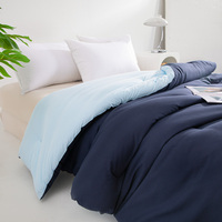 Couette climatisée toutes saisons en polyester tricoté à double couche et fibres mélangées, à température contrôlée, pour hôtel Planet