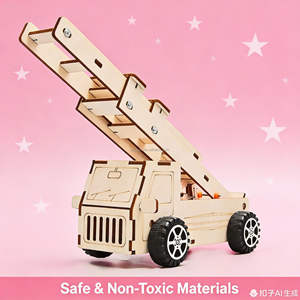 Kit d'expérimentation scientifique de voiture à échelle de sauvetage DIY - Jouet éducatif STEM pour enfants - Product Image 6