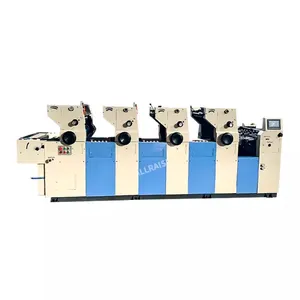 Automatic high speed 4 Color offset fabric paper t shirt printing print printer machinery printing machine