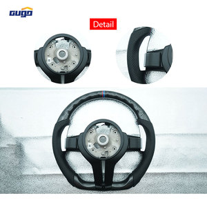 <span class=keywords><strong>Volant</strong></span> GUGO M5 F10 M1 M2 pour <span class=keywords><strong>BMW</strong></span> 2015 en fibre de carbone et cuir pleine fleur G80 M3 G82 M4 X3 X4 X5 X6 G20 - Product Image 5