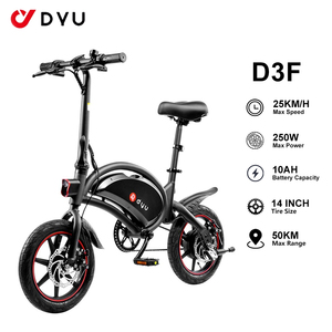 <span class=keywords><strong>Vélo</strong></span> <span class=keywords><strong>électrique</strong></span> <span class=keywords><strong>pliable</strong></span> pour adultes <span class=keywords><strong>DYU</strong></span> D3F, 250W, <span class=keywords><strong>vélo</strong></span> de route <span class=keywords><strong>électrique</strong></span>, 36V 10Ah, Fatbike, E-bike, pneus de 14 pouces, vitesse maximale de 25 km/h - Product Image 1