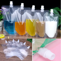 Squeeze pochettes rechargeables paquets de liquide jus gelée boisson Bolsas Para Bebidas pochette à bec debout sac pour la nourriture