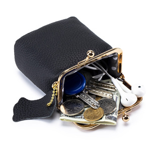 Mini Estuche para Lápiz Labial con Diseño de Lichi, Cierre Abierto, Bolsa de Almacenamiento Vertical Portátil, Monedero Multifuncional - Product Image 4