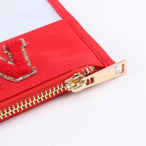<span class=keywords><strong>Bolsa</strong></span> de Proyectos Transparente con Cierre de Nailon, <span class=keywords><strong>Bolsa</strong></span> de Bordado con Ribete de Color Caramelo, Hilo de Coser Personalizado, <span class=keywords><strong>Bolsa</strong></span> de Aguja Transparente - Product Image 3