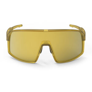 매트 골드 코팅 바이커 스포츠 선글라스 남성 여성에게 적합한 광 변색 스타일 헬멧 - Product Image 2