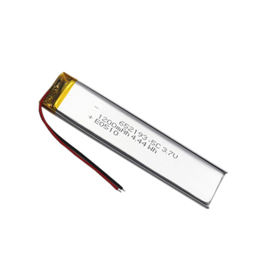 Batería personalizada modelo recargable 5C 3,7 V 1200Mah batería de polímero de litio 652193 para dispositivos electrónicos - Product Image 2