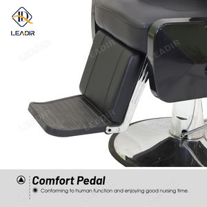 Vente en gros d'équipement de salon de coiffure moderne Chaise de coiffeur pour homme Chaise de barbier robuste avec repose-pieds - Product Image 2