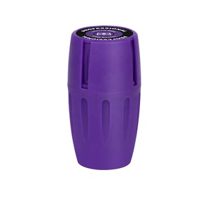Gerui Multi-functional ABS herb grinder Acrylic storage jar saver herb grinder