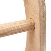 Triángulo de Escalada Montessori de Madera para Niños Pequeños, Equipo de Escalada Seguro para Interiores