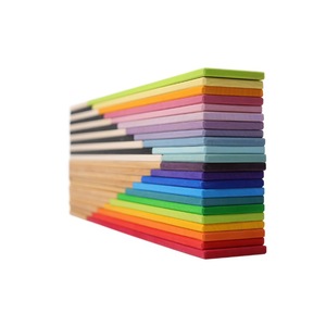 Wooden <strong>Rainbow</strong> Stepped Building Planks, Montessori Stacking Blocks for Kids, Open-Ended Creative Educational Toys - Product Image 5