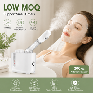 2026 NEW Professional <b>Electric</b> Nano Ionic Portable Face Hot <b>Steamer</b> Easy to Clean Sprayer Adjustable Nozzle Face <b>Steamer</b> - Product Image 1