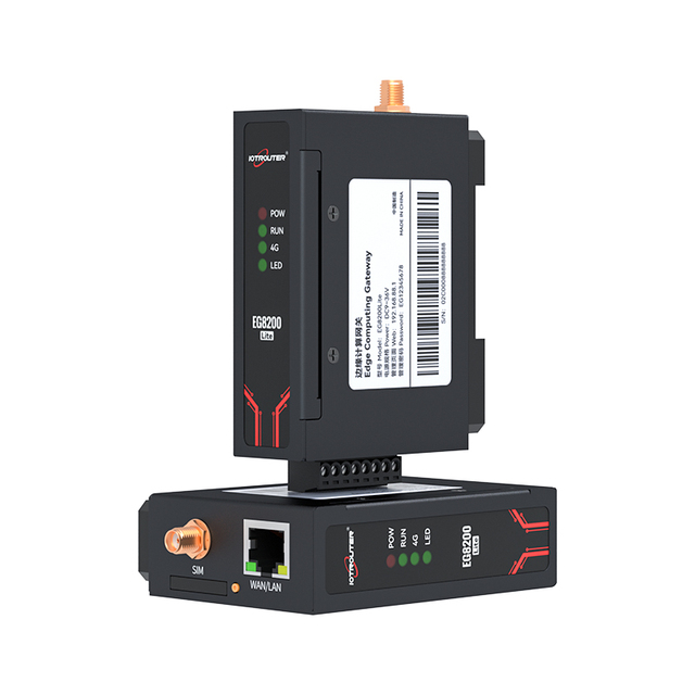 Industrial IoT Gateway Din Rail Iot Gateway 4G Wireless Rs485 Energy Meter Collection with MQTT Protocol Industrial Solution ...