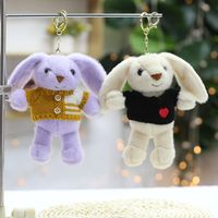 Peluche Lapin Mignon Songshan Toys en Gros, Mini Poupée Porte-clés Décorative, Jouet en Peluche Lapin, Cadeau d'Anniversaire pour Enfants