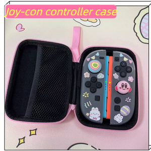 Sac d'accessoires de jeu universel imperméable en EVA pour OLED Joy-Con, étui de rangement portable détachable, mini étui - Product Image 3