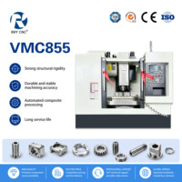 Centro de Mecanizado Vertical CNC GSK VMC855 de Alta Precisión, Fresadora para la Fabricación de Moldes y Matrices Metálicas, Husillo BT40 Individual