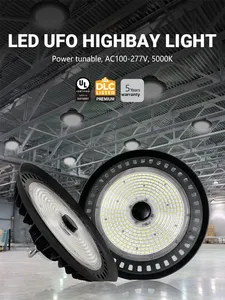 American Warehouse Garage Canopy Light Ufo Led Ufo 100w 150w 200w 400w High Bay For Industry