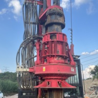 Foreuse de fondation SANY SR155 d'occasion, machine de forage rotative sur chenilles
