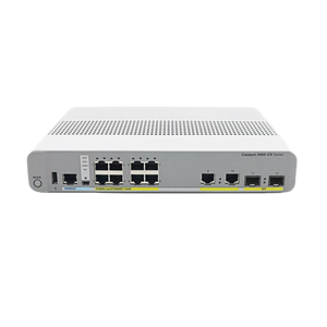 Commutateur de base LAN WS-C2960CX-8PC-L Enterprise 8GE PoE+ avec 2 ports SFP+ 1G et 2 ports cuivre 1G, garantie 1 an - Product Image 1
