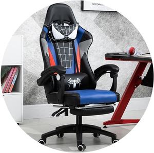 Silla Gamer Spiderman, Diseño de Dibujos Animados, RPG, Estilo Americano, con Vibración Motorizada, Monitores de 180, Silla de Juego con Diseño de Spiderman - Product Image 6
