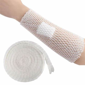 Bandage élastique en maille, doux, respirant, tubulaire, extensible, pour la fixation des articulations des jambes, avec <span class=keywords><strong>filet</strong></span> infrarouge lointain, en rouleau - Product Image 2