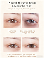 Crème hydratante raffermissante pour les yeux à l'oxygène et aux herbes Confession 20g pour tous types de peau