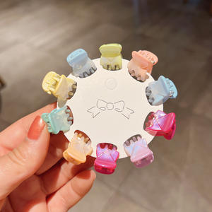 कारखाने थोक 10 pc/बॉक्स मिनी छोटे क्लैव बच्चों के लिए रंगीन कैंडी उच्च गुणवत्ता वाले प्लास्टिक मीठा हिंग - Product Image 5