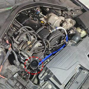 300ml Aluminiumlegierung Universal Ölauffangbehälter mit Entlüftungsfilter, Umgebauter Motor-Ölauffangbehälter mit Kraftstoffleitung - Product Image 3