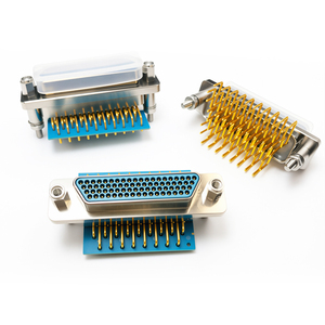 Conectores Eléctricos Macho Micro-D Serie J30J-74, Conector de Aviación de 74 Pines para Soldar, J30J-74TJNP5-J J30J-74ZKN - Product Image 2
