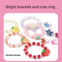 Nouveaux jouets éducatifs boîte surprise bracelet et anneaux pour enfants cadeaux