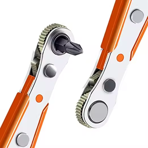 Hexagon <b>Ratchet</b> <b>Spanner</b> Quick Release Socket Repair Tool Wrench Metal Multifunctional Screwdriver - Product Image 5