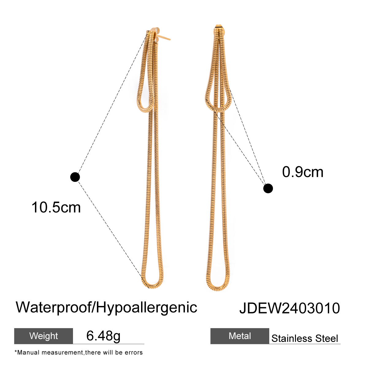 18k Gold JDEW2403010