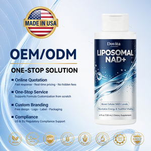 Líquido Oral Liposomal NAD+ OEM ODM con Sabor a Bayas, Energía Celular, Salud Cerebral, Apoyo al Enfoque, Vegano, Sin GMO, Sin Gluten, Uso Diario B2B - Product Image 1