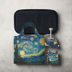 <span class=keywords><strong>Sac</strong></span> de courses en polyester recyclé de haute qualité, pliable, avec imprimés animaliers, longue poignée - Product Image 3